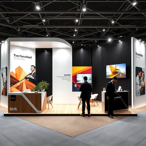 Design Booth Pameran Bandung