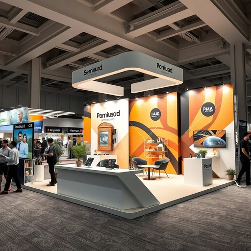 Design Booth Pameran Depok