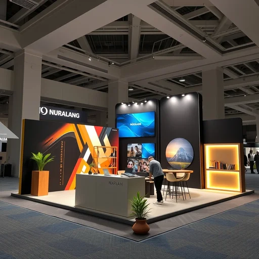 Design Booth Pameran Magelang