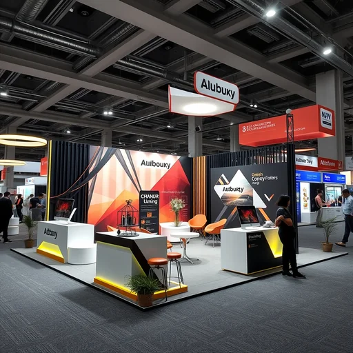 Design Booth Pameran Sidoarjo