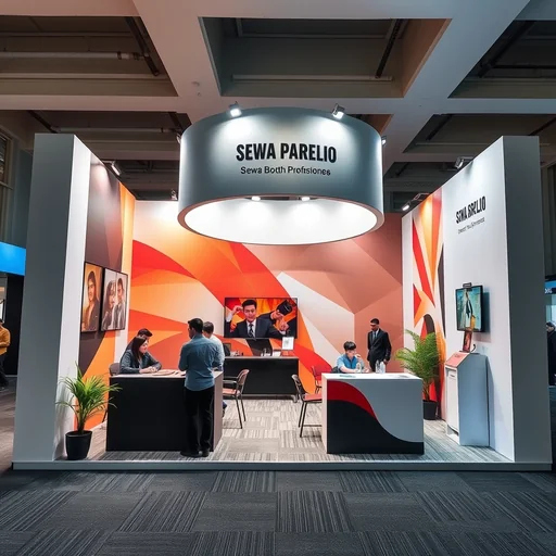 Vendor Booth Pameran Sukoharjo