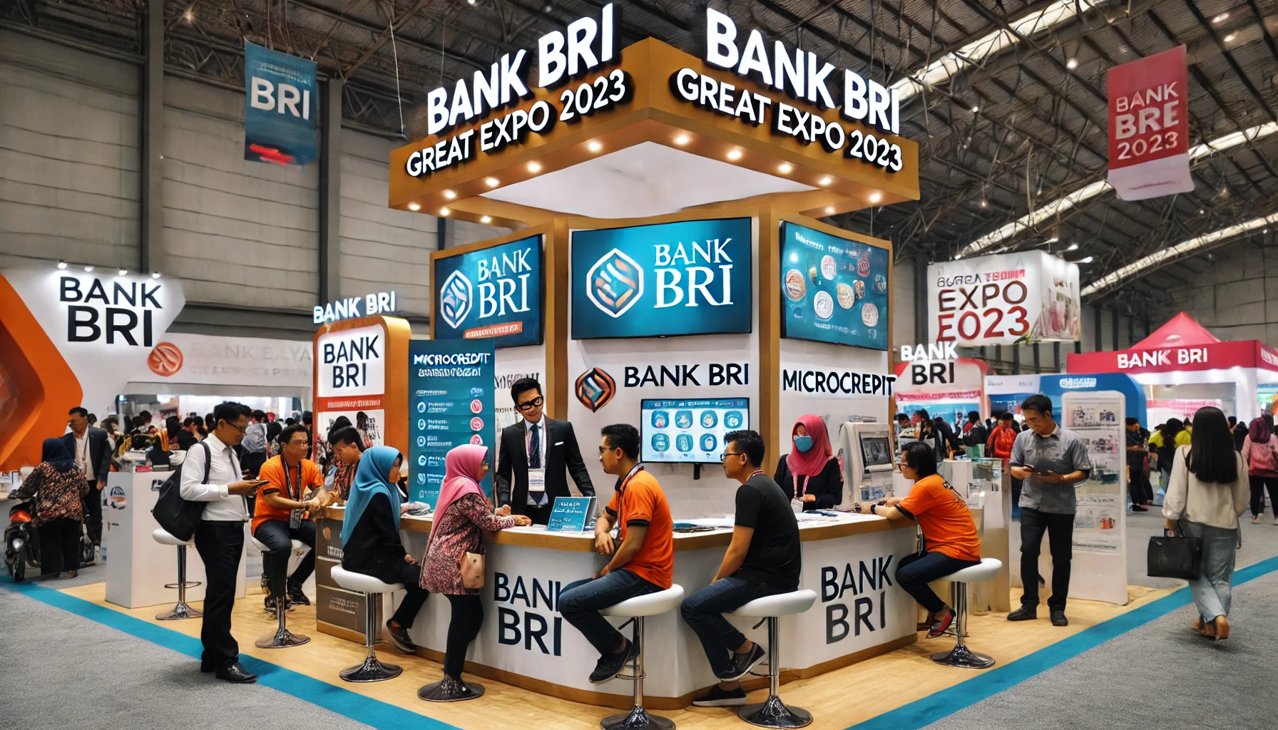 Bank BRI Dukung UMKM Surabaya dengan Program Kredit Mikro di Great Expo