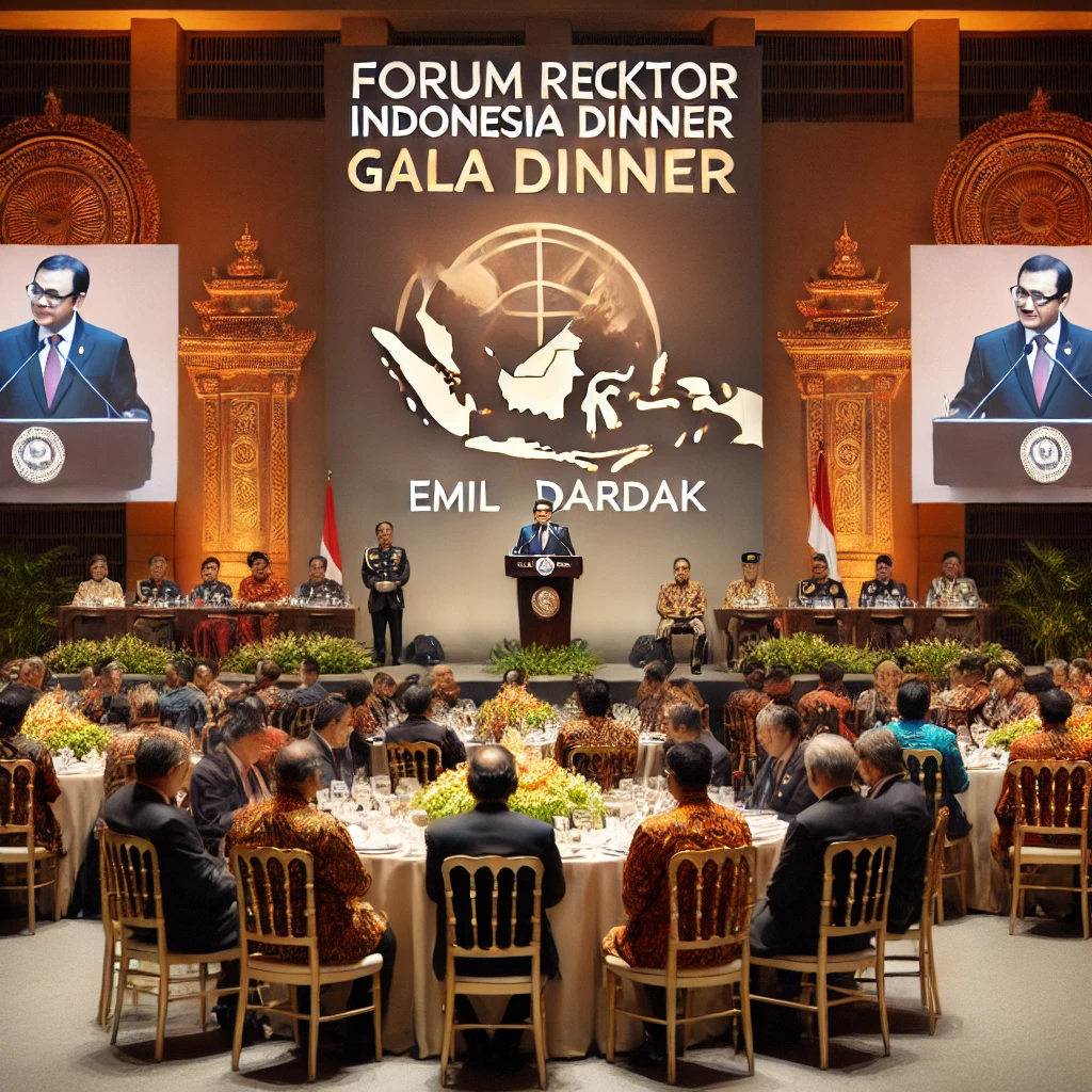 Kolaborasi Daerah dan Pendidikan: Wagub Emil Dardak Paparkan Visi di Gala Dinner
