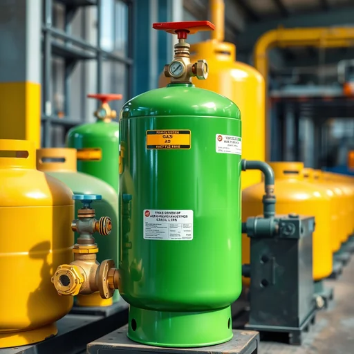 Sistem Penyimpanan Gas Cair Industri