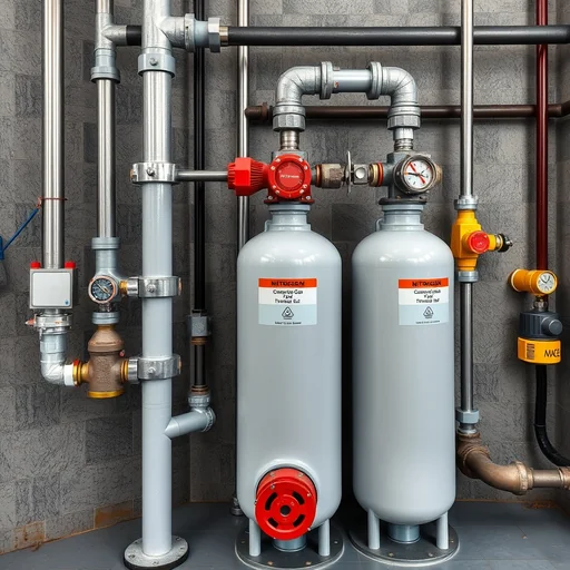 Sistem Penyimpanan Nitrogen Cair Jakarta Utara