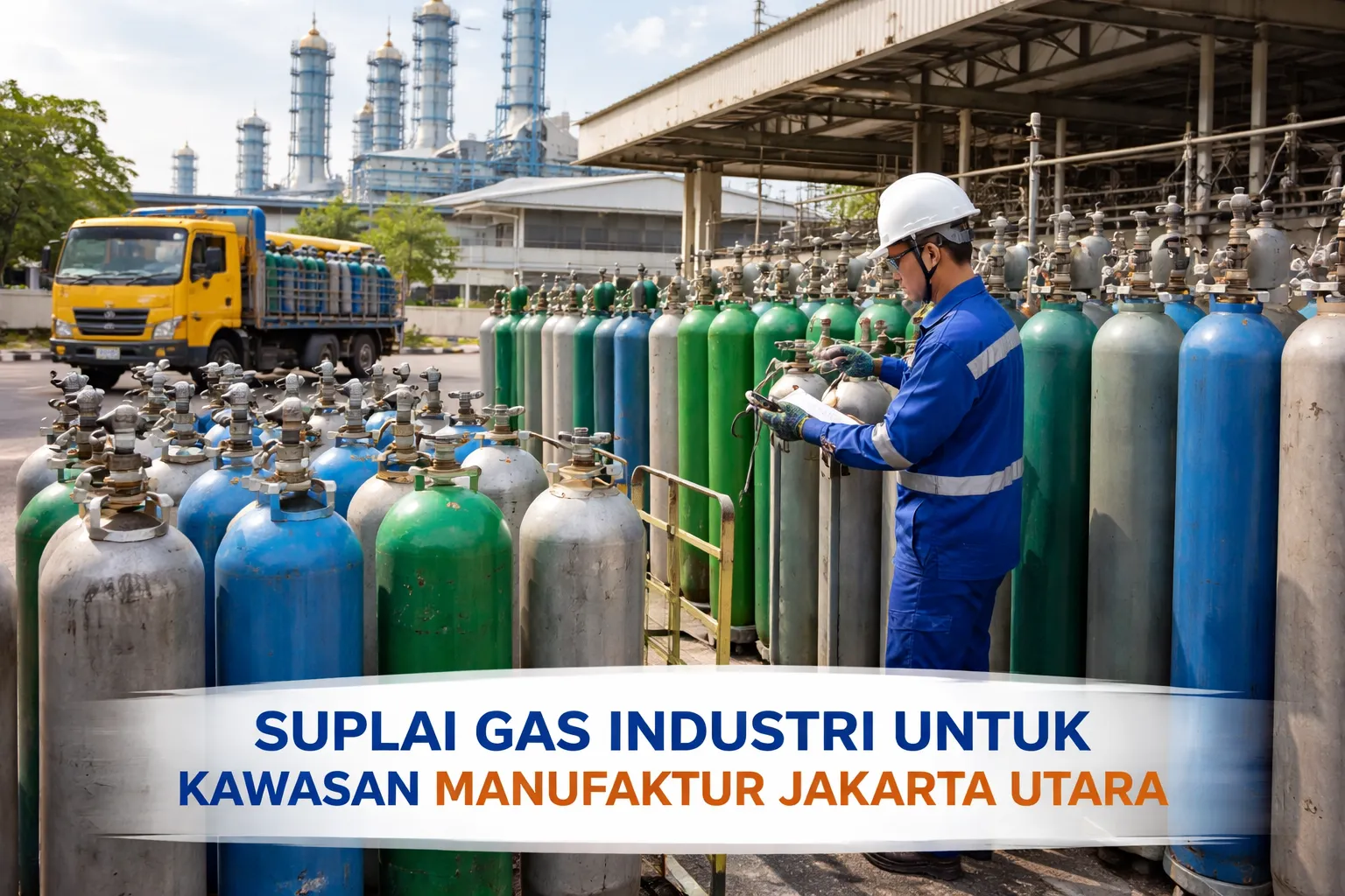 Suplai Gas Industri untuk Kawasan Manufaktur Jakarta Utara