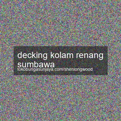 Decking Kolam Renang Sumbawa