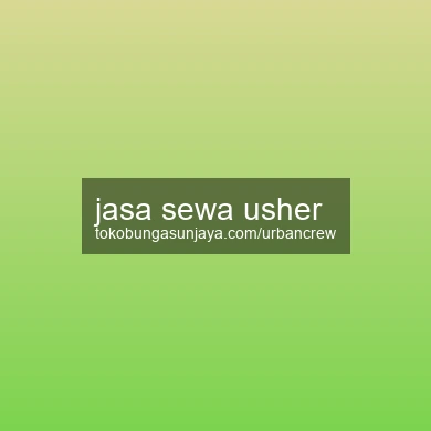 Jasa Sewa Usher