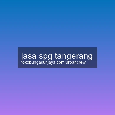 Jasa Spg Tangerang
