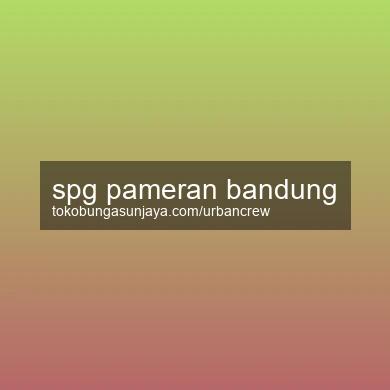 Spg Pameran Bandung