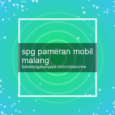 Spg Pameran Mobil Malang