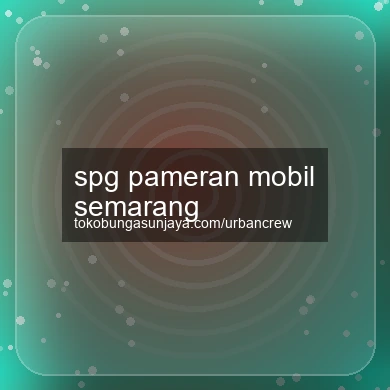 Spg Pameran Mobil Semarang