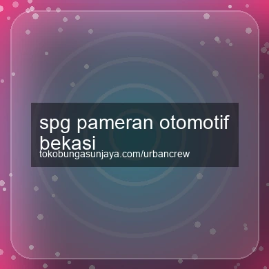 Spg Pameran Otomotif Bekasi