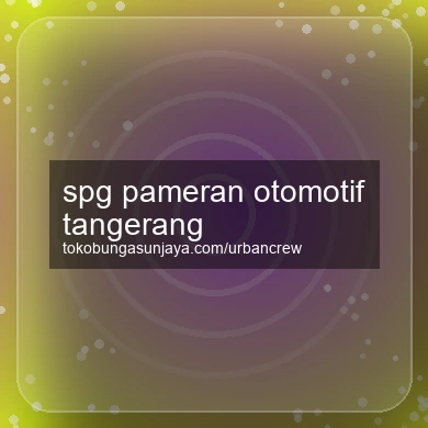 Spg Pameran Otomotif Tangerang