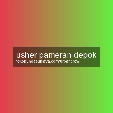 Usher Pameran Depok