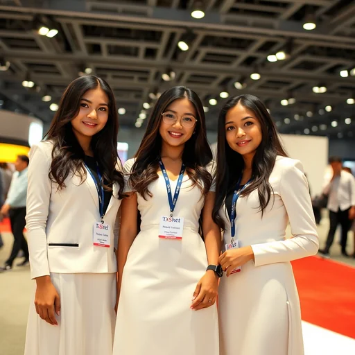 Usher Pameran Jakarta