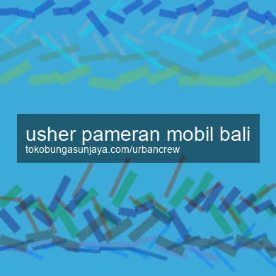 Usher Pameran Mobil Bali