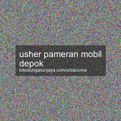 Usher Pameran Mobil Depok