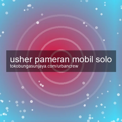Usher Pameran Mobil Solo