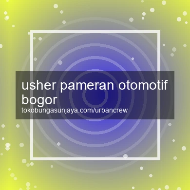 Usher Pameran Otomotif Bogor