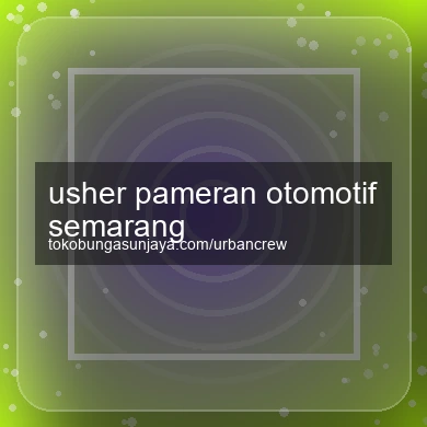 Usher Pameran Otomotif Semarang