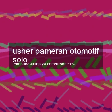 Usher Pameran Otomotif Solo