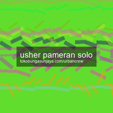 Usher Pameran Solo