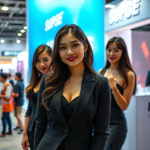 Usher Pameran Surabaya