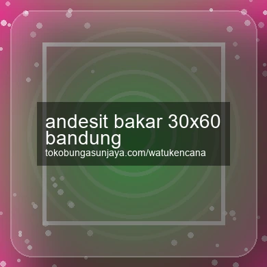 Andesit Bakar 30x60 Bandung