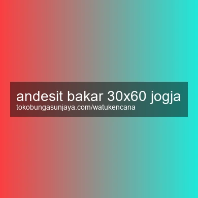 Andesit Bakar 30x60 Jogja