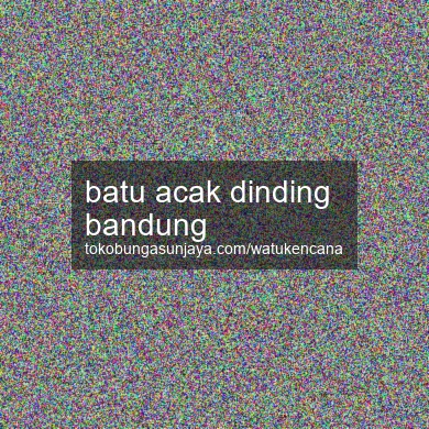 Batu Acak Dinding Bandung