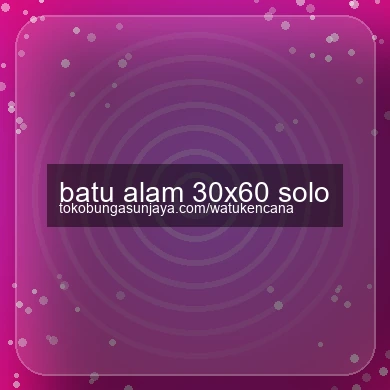 Batu Alam 30x60 Solo