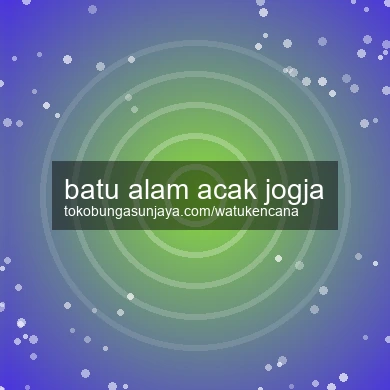 Batu Alam Acak Jogja