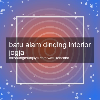 Batu Alam Dinding Interior Jogja