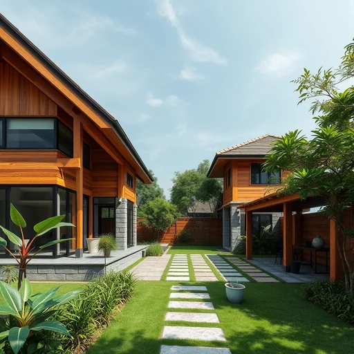 Batu Alam Dinding Luar Rumah Jakarta