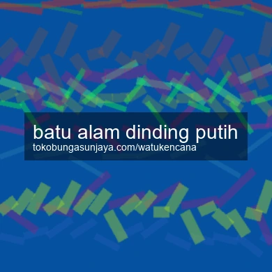 Batu Alam Dinding Putih