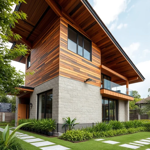 Batu Alam Dinding Teras Bandung