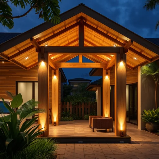 Batu Alam Dinding Teras Depan Hitam Jakarta