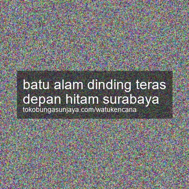 Batu Alam Dinding Teras Depan Hitam Surabaya