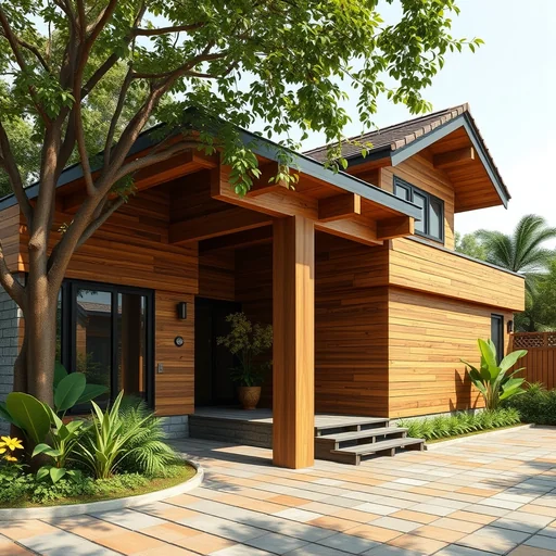 Batu Alam Dinding Teras Jakarta