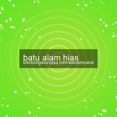 Batu Alam Hias