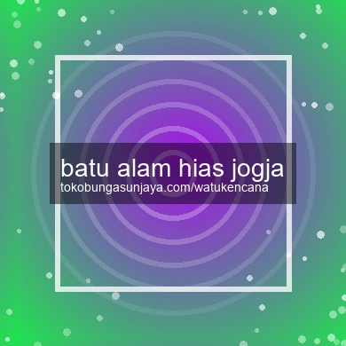 Batu Alam Hias Jogja