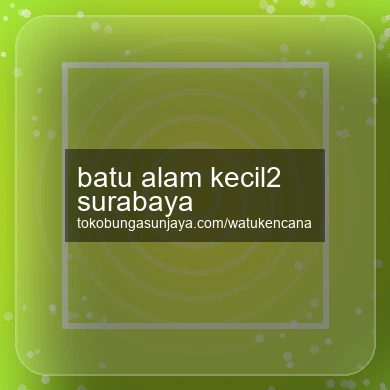 Batu Alam Kecil2 Surabaya