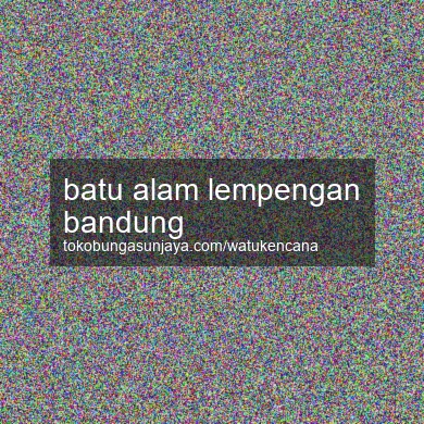 Batu Alam Lempengan Bandung
