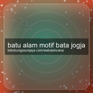 Batu Alam Motif Bata Jogja