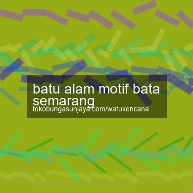 Batu Alam Motif Bata Semarang