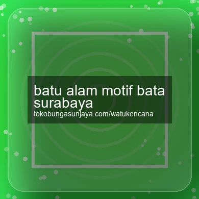 Batu Alam Motif Bata Surabaya