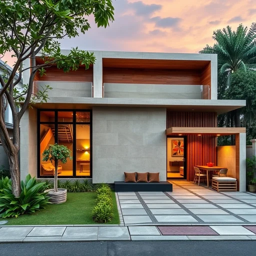 Batu Alam Motif Jakarta