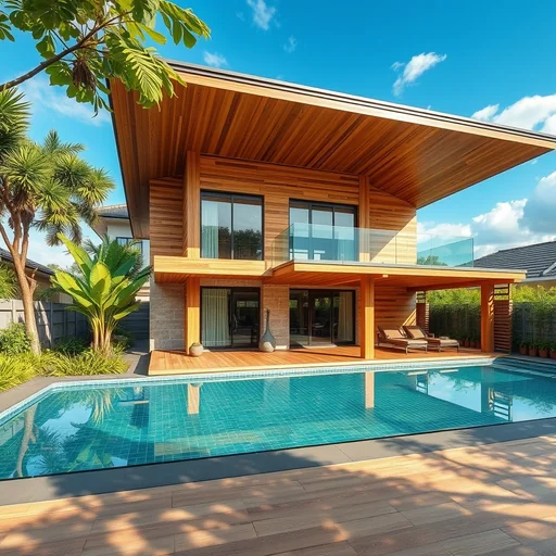 Batu Alam Pagar Rumah Jakarta