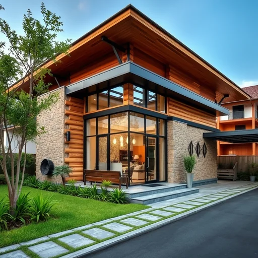 Batu Alam Untuk Dinding Depan Rumah Bandung